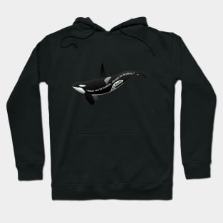 Orca with  Dmitry Pisarev quote: What can be broken should be broken Hoodie